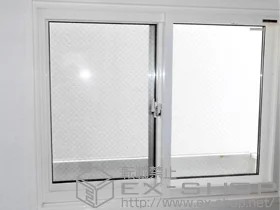 YKKAPの内窓（二重窓・二重サッシ） プラマードU浴室引違い窓ユニットバス納まり 施工例