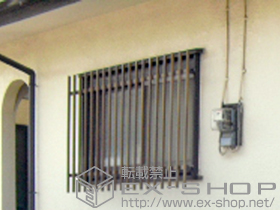 の面格子・窓格子 アルミ面格子 A型 施工例