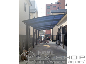 のカーポート プレシオスポート 縦連棟 積雪〜20cm対応 施工例