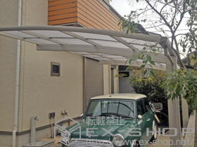 のカーポート プレシオスポート 積雪〜20cm対応 施工例