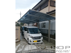 のカーポート プレシオスポート 縦連棟 積雪〜20cm対応 施工例