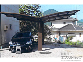 のカーポート プレシオスポート Y合掌 積雪〜20cm対応 施工例