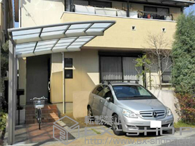 のカーポート カーブポートシグマIII 積雪〜20cm対応 施工例