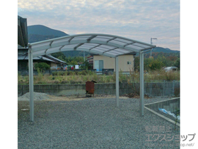 のカーポート レイナツインポートグラン 積雪〜20cm対応 施工例