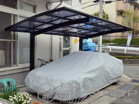 のカーポート カーブポートシグマIII 積雪〜20cm対応 施工例