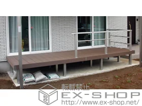 YKKAP�̃E�b�h�f�b�L ���E�b�h�f�b�L 200�{�V���v�����_���f�b�L�t�F���X 2�^�i���i�q2�{�^�C�v�j �{�H��