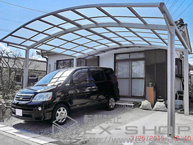 のカーポート レイナツインポートグラン　積雪〜20cm対応 施工例