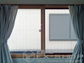 の二重窓（内窓） インプラス(ダストバリア)引き違い窓2枚建て 施工例