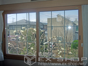 の二重窓（内窓） インプラス(ダストバリア)引き違い窓2枚建て 施工例