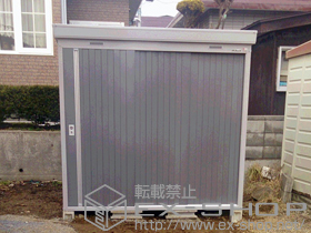 の物置・屋外倉庫 ネクスタ 多雪地型 2210×1370×2020 施工例