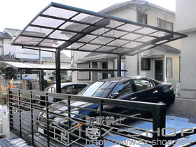 のカーポート カーブポートシグマIII 積雪〜20cm対応 施工例