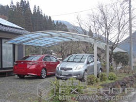 のカーポート レイナツインポートグラン　積雪〜20cm対応 施工例