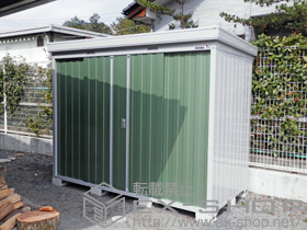 の物置・屋外倉庫 ネクスタ 一般型（NXN-36S　OG） 施工例