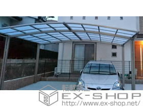 のカーポート カーブポートシグマIII ワイド 積雪〜20cm対応 施工例