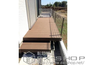 YKKAP�̃E�b�h�f�b�L ���E�b�h�f�b�L 200�{�Ɨ������E�b�h�X�e�b�v2�^�{�V���v�����_���f�b�L�t�F���X7�^�����ډB�����i�q�^�C�v�� �{�H��