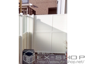 のフェンス・柵 プレスタフェンス5型 フリーポールタイプ 施工例