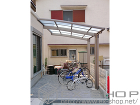 のカーポート カーブポートシグマIII 積雪〜20cm対応 施工例