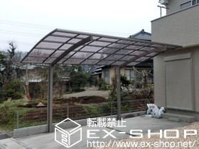 のカーポート カーブポートシグマIII 積雪〜20cm対応 施工例