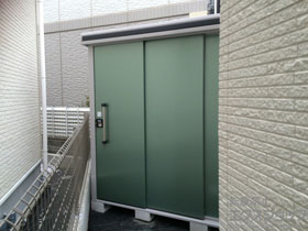 の物置・屋外倉庫 エルモ 一般型(LMD-2208 EG) 施工例