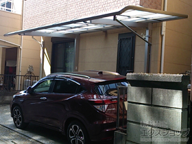 のカーポート レガーナポートシグマIII 　雨樋あり　積雪〜20cm対応 施工例