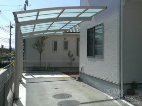 のカーポート レイナポートグラン 延長　積雪〜20cm対応 施工例