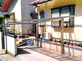 のカーポート レガーナポートシグマIII 積雪〜20cm対応 施工例