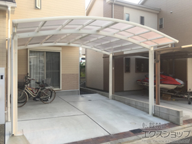 のカーポート レイナツインポートグラン　積雪〜20cm対応 施工例