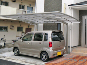 のカーポート レイナポートグラン　積雪〜20cm対応 施工例