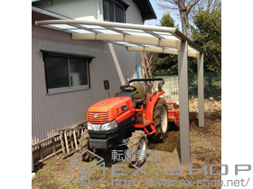 のカーポート カーブポートシグマIII 積雪〜20cm対応 施工例