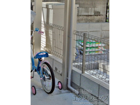 のフェンス・柵 ハイグリッドフェンス UF8型 施工例