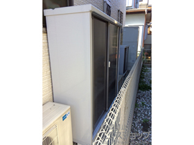 の物置・屋外倉庫 シンプリー 一般型（MJX-155DP PG） 施工例