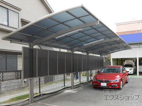 のカーポート カーブポートシグマIII 積雪〜20cm対応 施工例