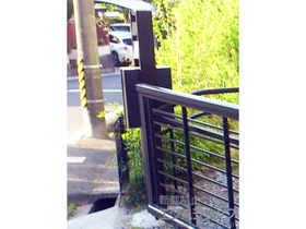 の機能門柱・ポスト シンプルモダンポストユニットB型 施工例