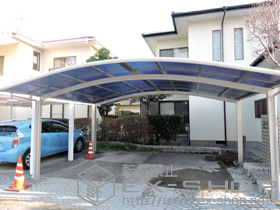 のカーポート レイナツインポートグラン　積雪〜20cm対応 施工例