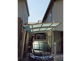 のカーポート レイナポートグラン 延長　積雪〜20cm対応 施工例