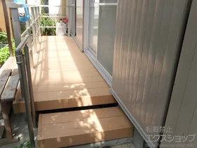 YKKAP�̃E�b�h�f�b�L ���E�b�h�f�b�L 200�{�Ɨ��� ���E�b�h�X�e�b�v2�^�~1�Z�b�g�{�V���v�����_���f�b�L�t�F���X2�^ �{�H��