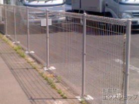 のフェンス・柵 メッシュフェンス M0 間仕切りタイプ 施工例