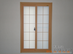 の二重窓（内窓） インプラス(ダストバリア)引き違い窓2枚建て 施工例