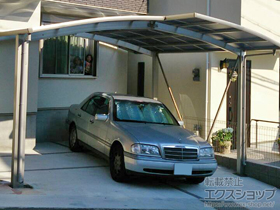 のカーポート レイナポートグラン M合掌 積雪〜20cm対応 施工例
