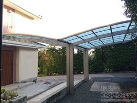 のカーポート レイナポートグラン Y合掌　積雪〜20cm対応 施工例