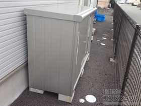 の物置・屋外倉庫 エスモ 一般型 1650×650×1101(ESD-1606YGL SS) 施工例