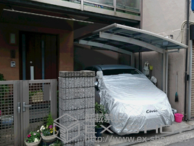 のカーポート プレシオスポート 積雪〜20cm対応 施工例