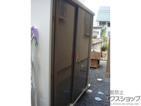 の物置・屋外倉庫 グランプレステージジャスト(M-199AF WB) 施工例