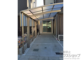 のカーポート カーブポートシグマIII 積雪〜20cm対応 施工例