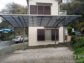 のカーポート カーブポートシグマIII 積雪〜20cm対応 施工例