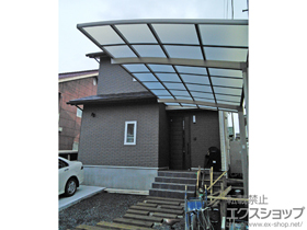 のカーポート カーブポートシグマIII 積雪〜20cm対応 施工例