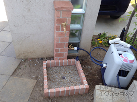 の立水栓・ガーデンシンク ネオキャスティ #01 施工例