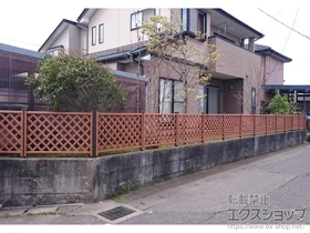 LIXIL ���N�V��(TOEX)�̃t�F���X �X�e�C�E�b�h�t�F���XM1�^ �Ԏd�؂�{�H �{�H��