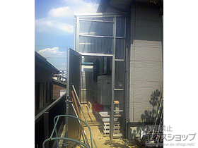 のストックヤード ストックヤードII 両側ドア付きタイプ 積雪〜20cm対応 施工例