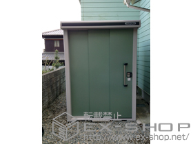 の物置・屋外倉庫 エルモ 一般型 1512×1512×2119.5 施工例
